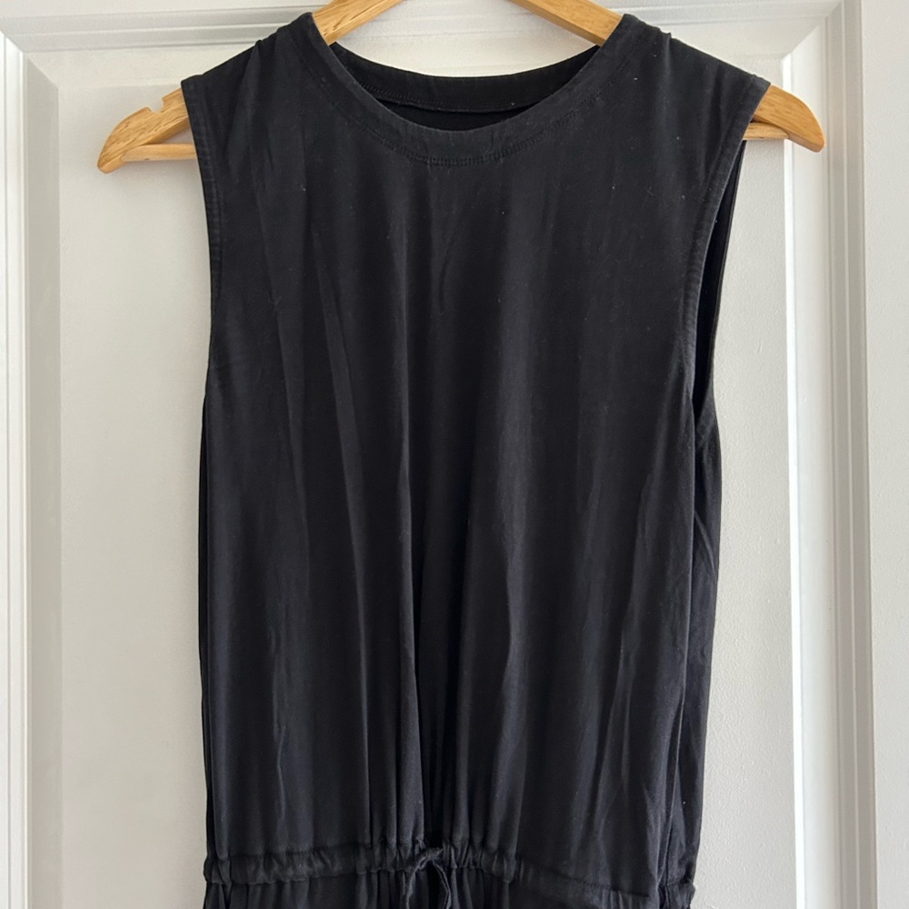 Pact Black Tank Top T-shirt Dress